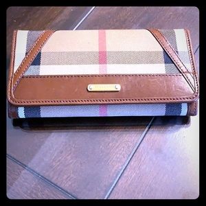 Gently used Classic Burberry Wallet